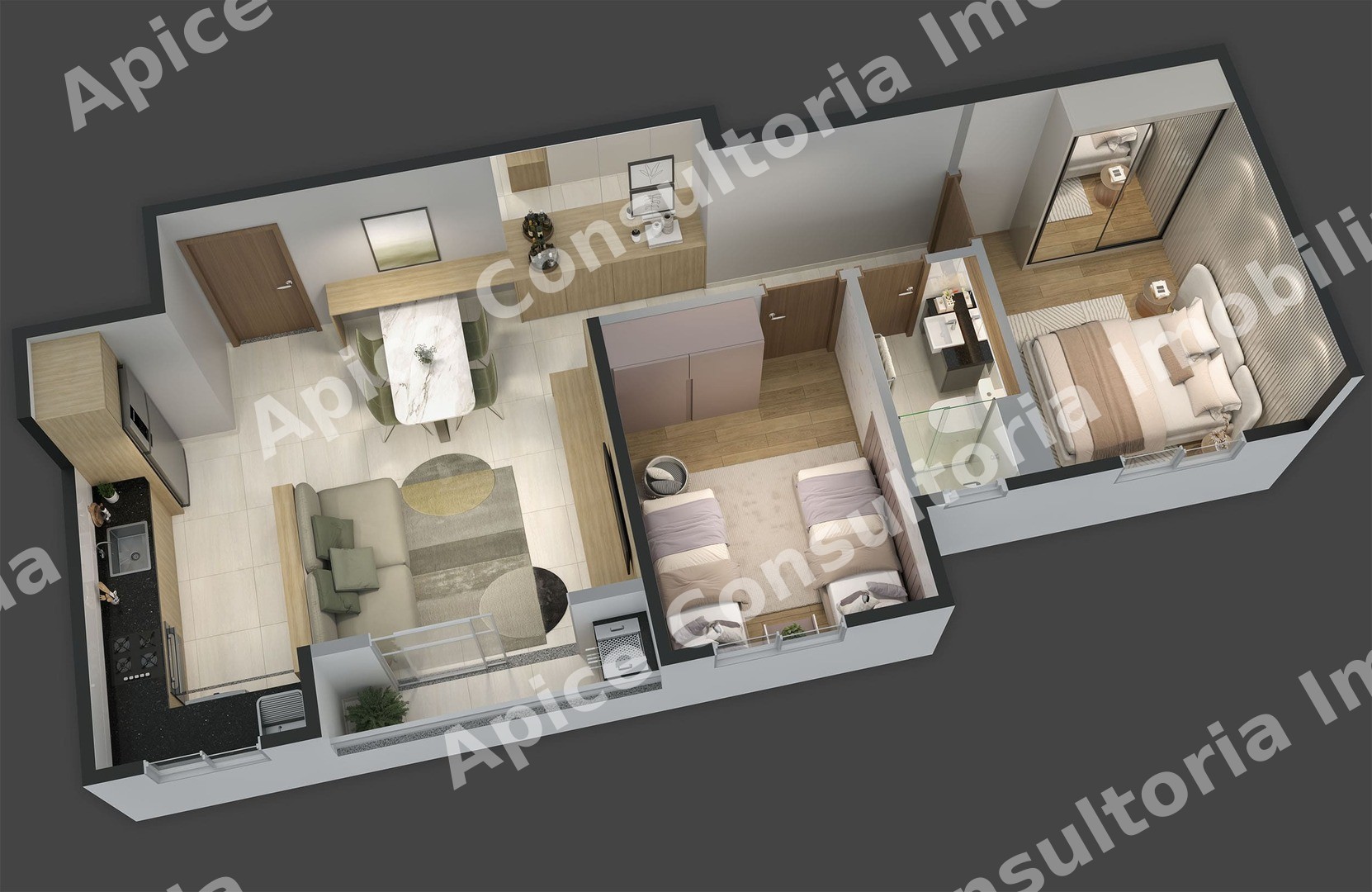 Apartamento Pronto pra Morar de 2 quartos com Suíte e Lazer Completo no Eldorado em Contagem
