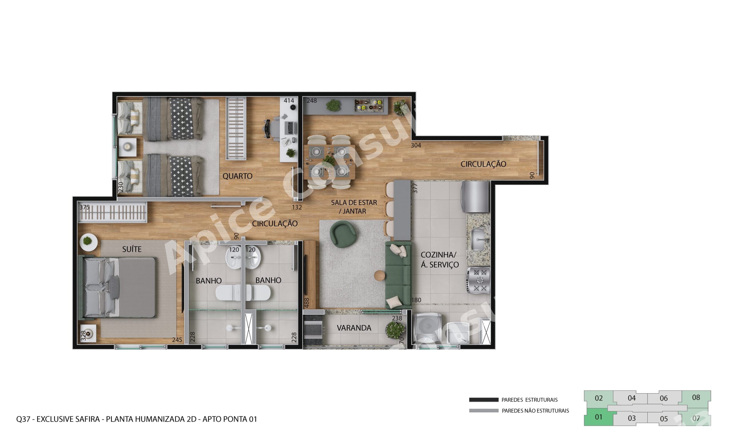 Apartamento 2 Quartos com Suíte e Lazer Completo no Centro de Contagem à Venda