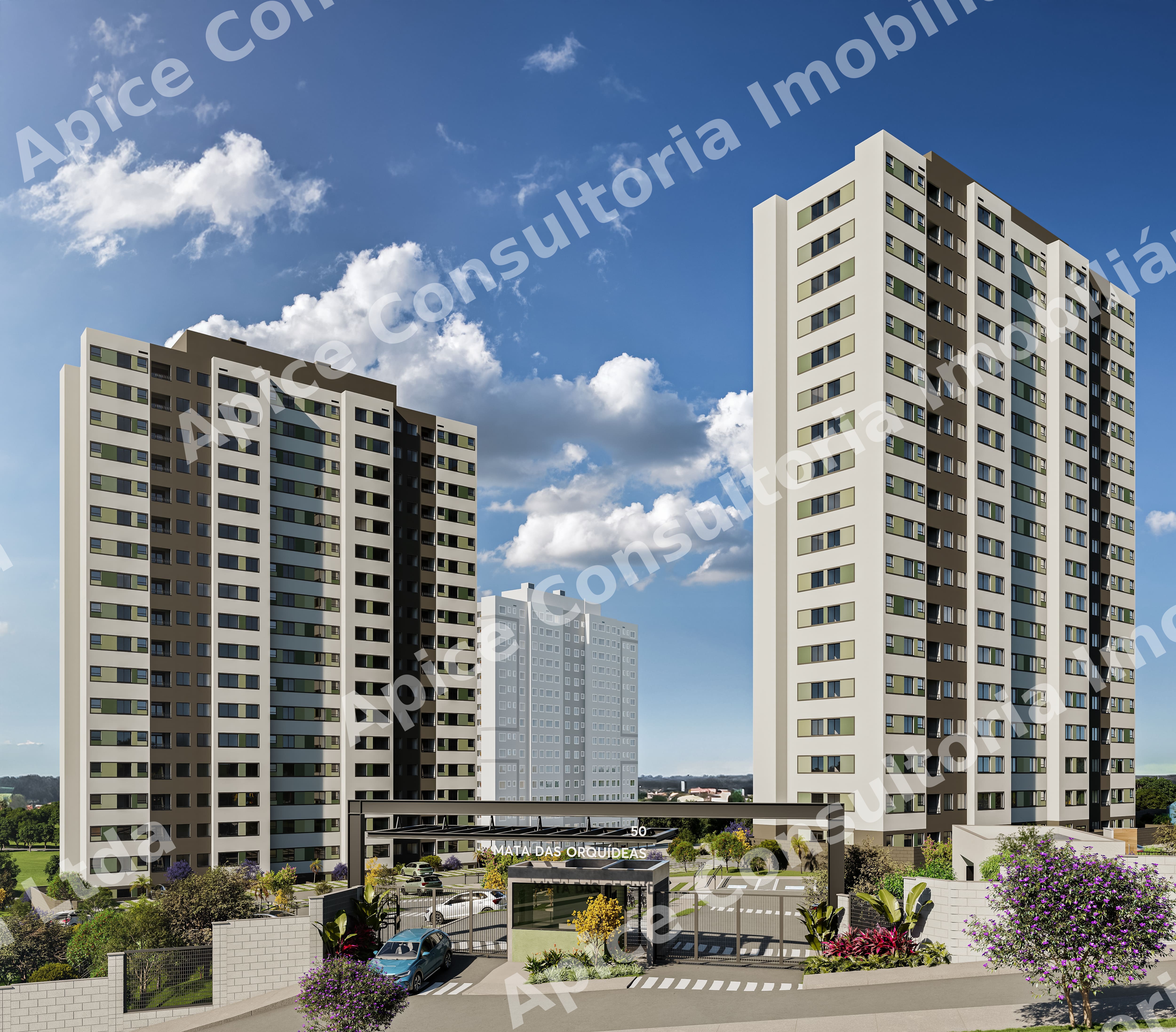 Apartamentos de 2 Quartos com Suíte, Varanda e Elevador