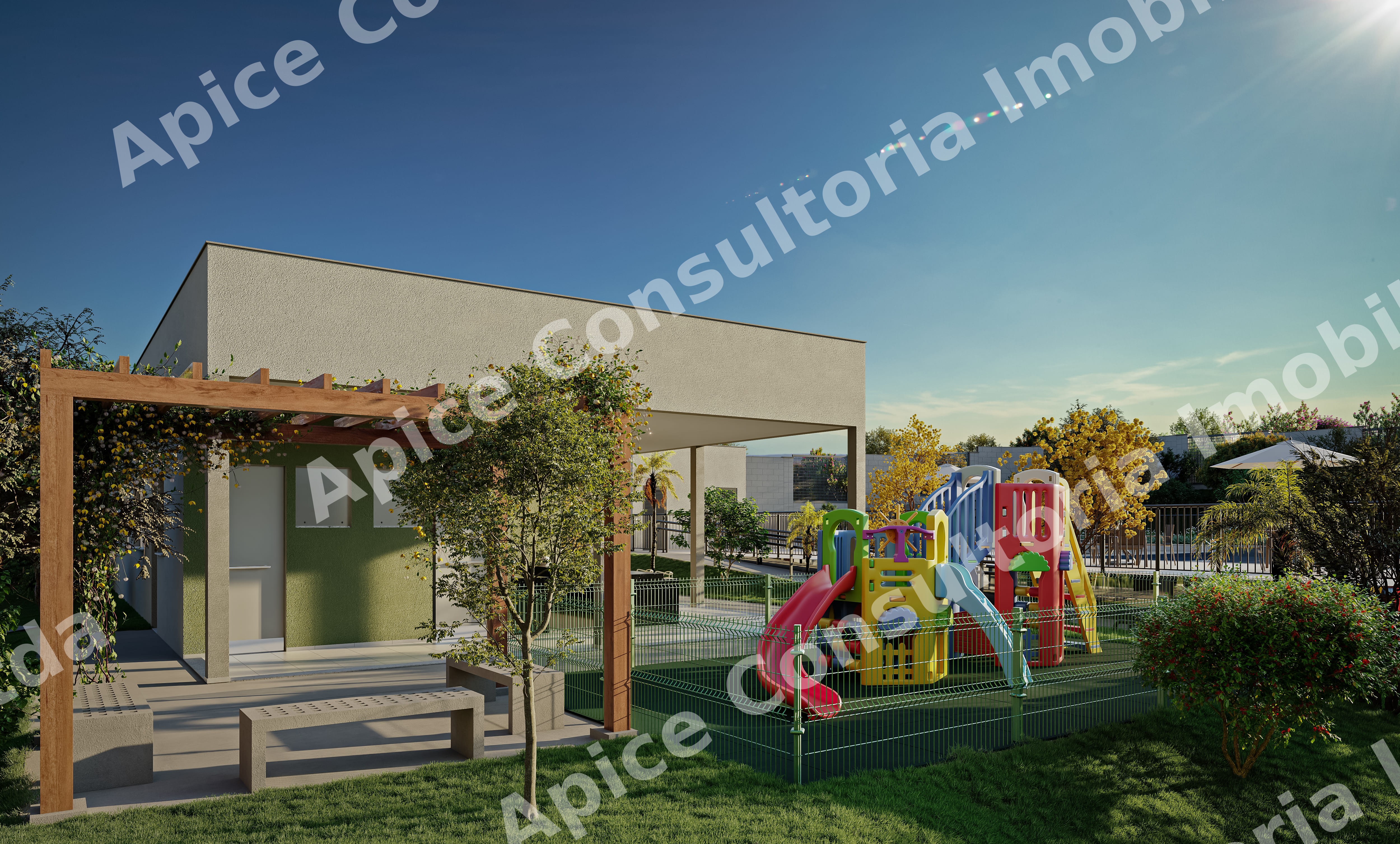 Apartamentos de 2 Quartos com Suíte, Varanda e Elevador