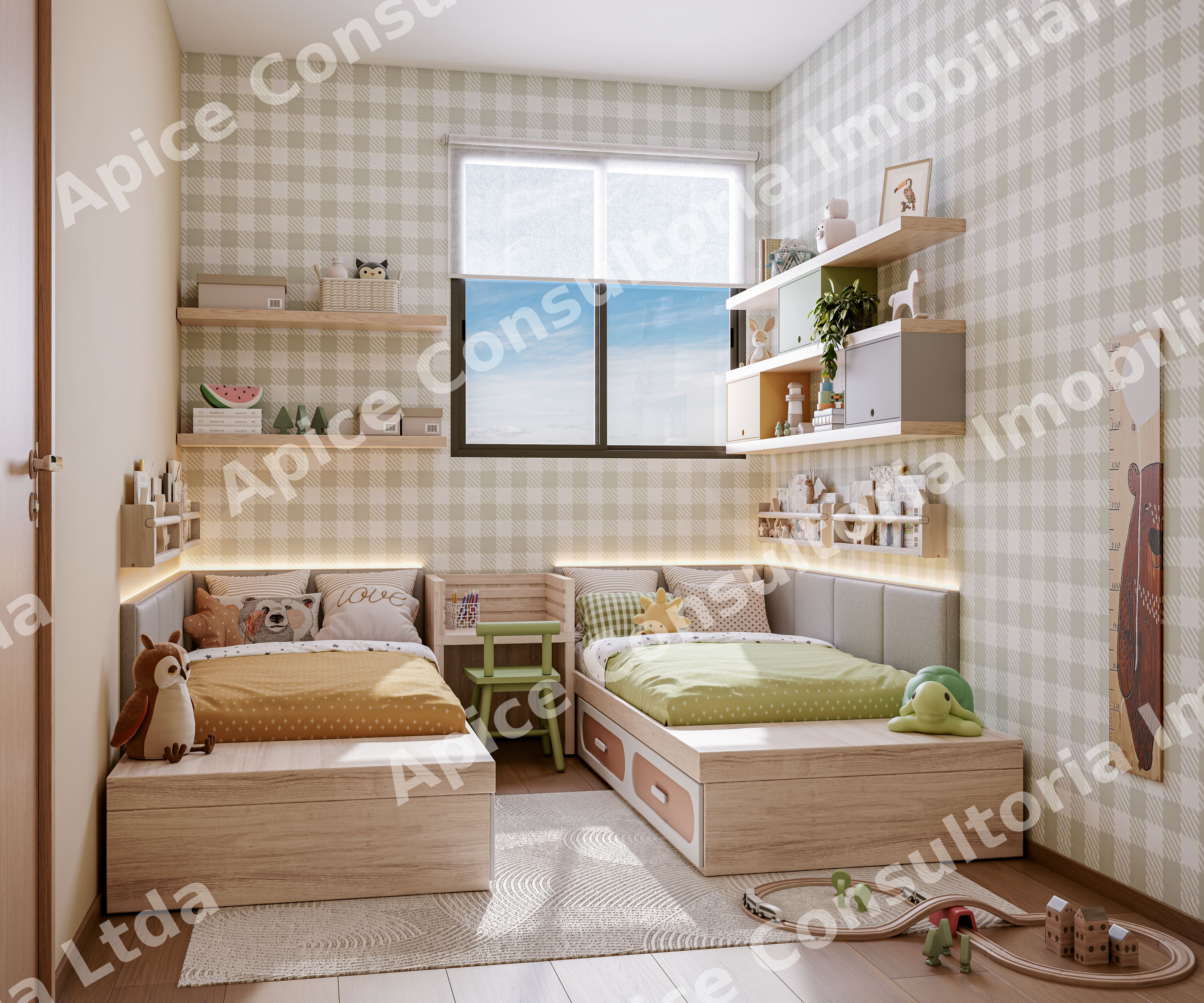 Apartamentos de 2 Quartos com lazer completo e Elevador
