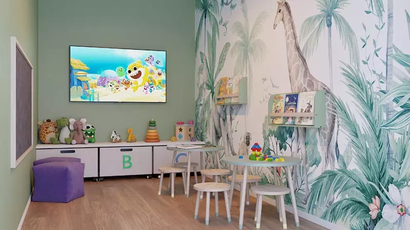 Apartamento de 2 Quartos em Condomínio Fechado com Piscina e Lazer no Nacional