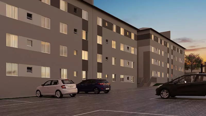 Apartamento de 2 Quartos em Condomínio Fechado com Piscina e Lazer no Nacional