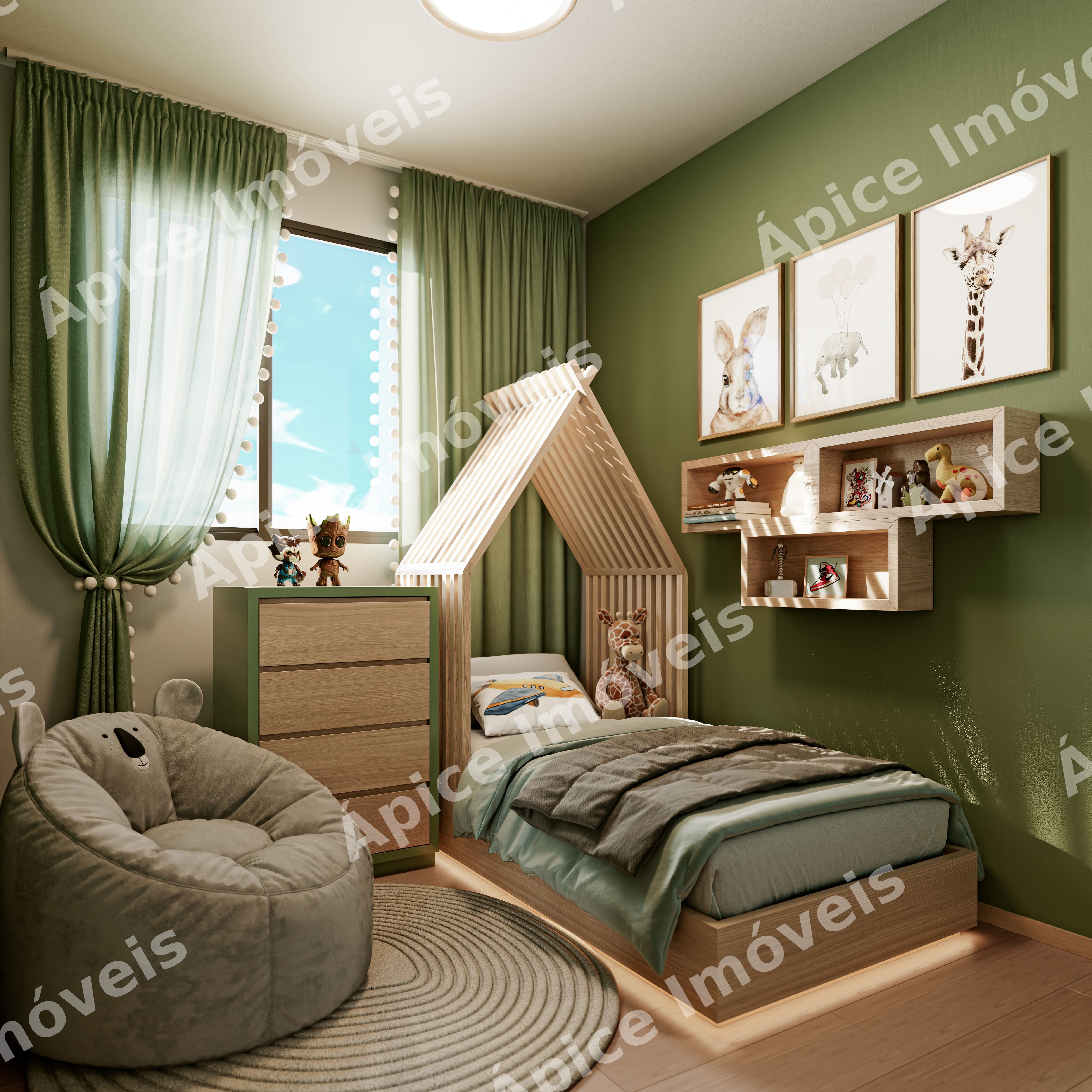 Apartamento de 2 quartos com varanda no Alípio de Melo