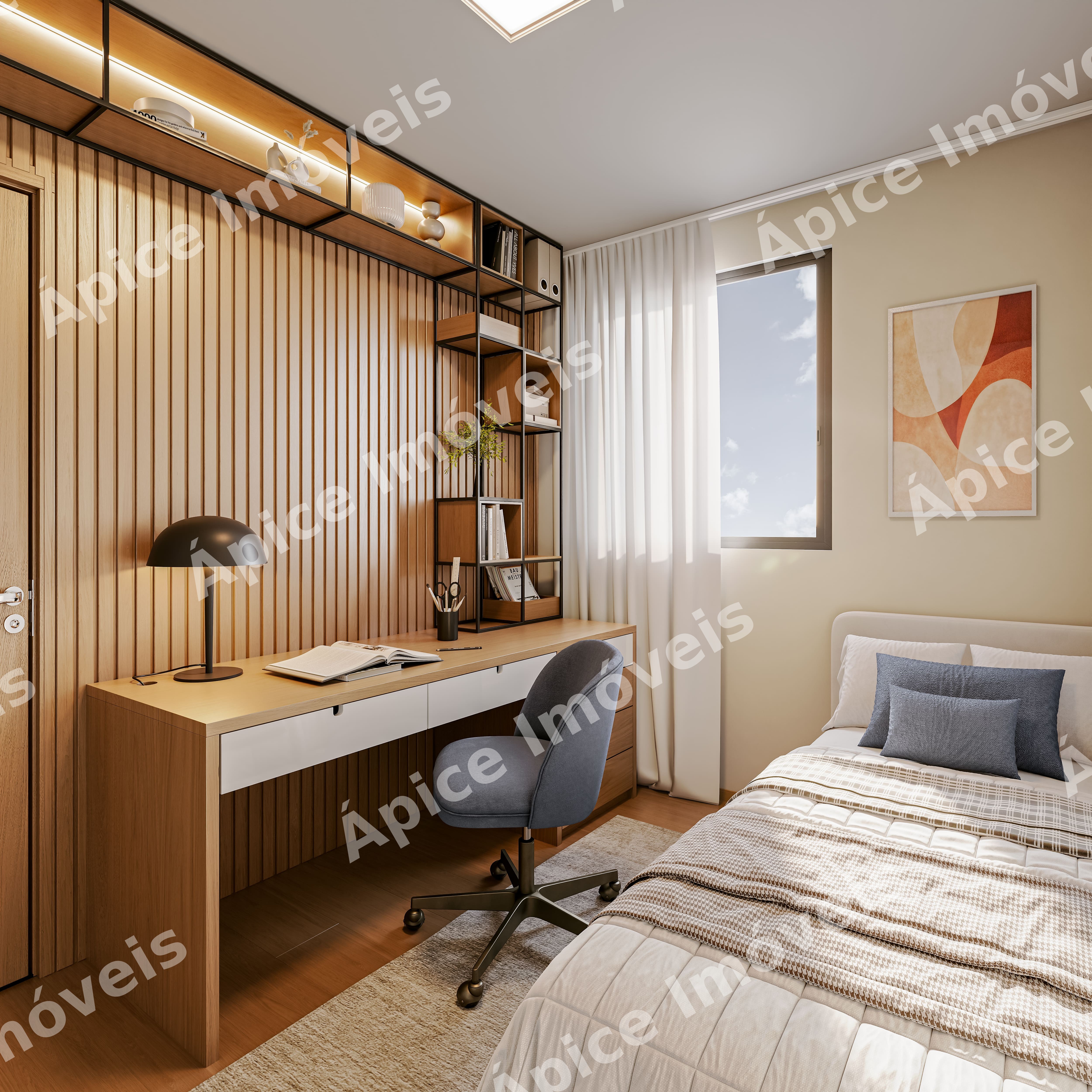 Apartamento de 2 quartos com varanda no Alípio de Melo