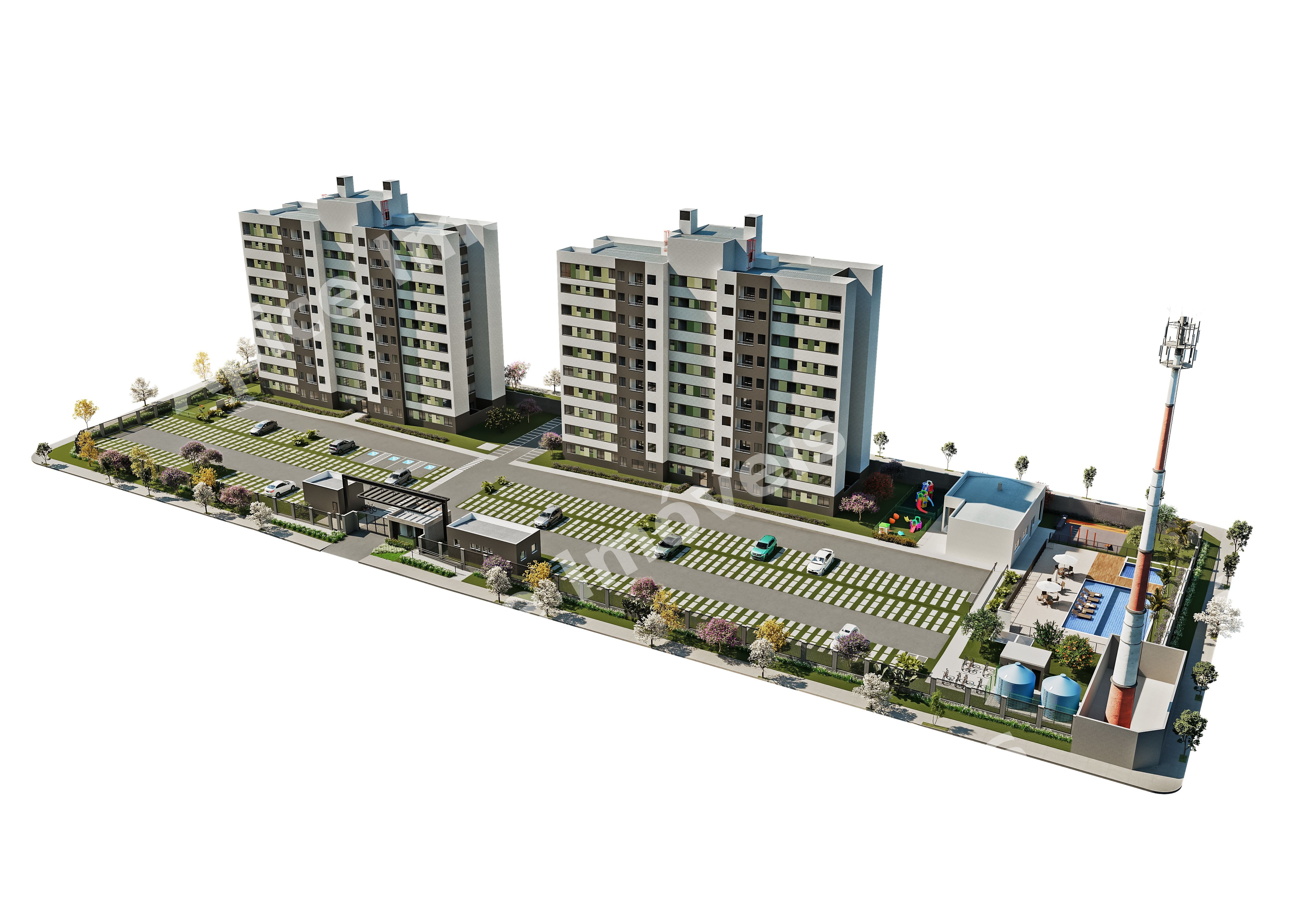 Apartamento de 2 quartos com varanda no Alípio de Melo