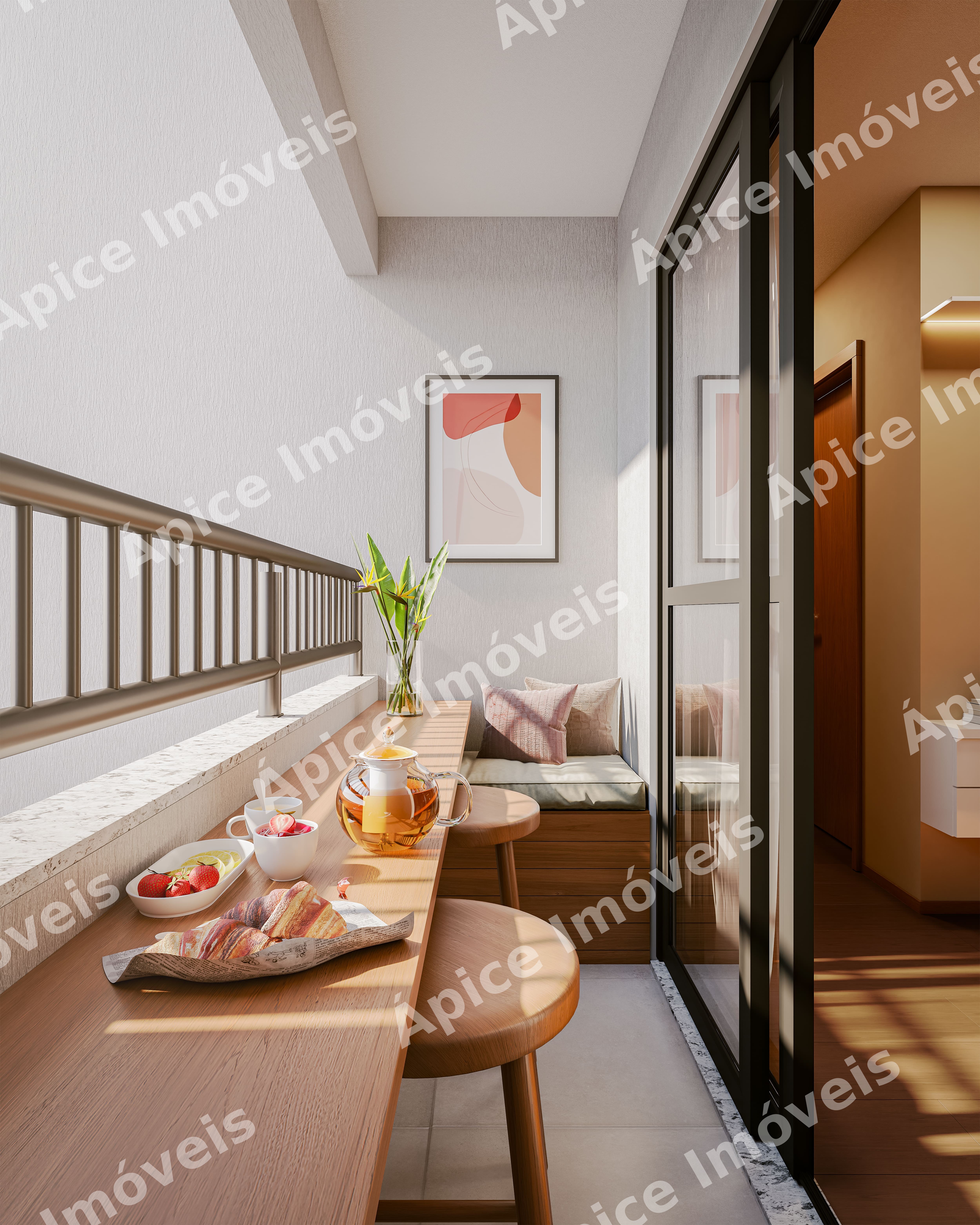 Apartamento de 2 quartos com suíte e varanda no Alípio de Melo