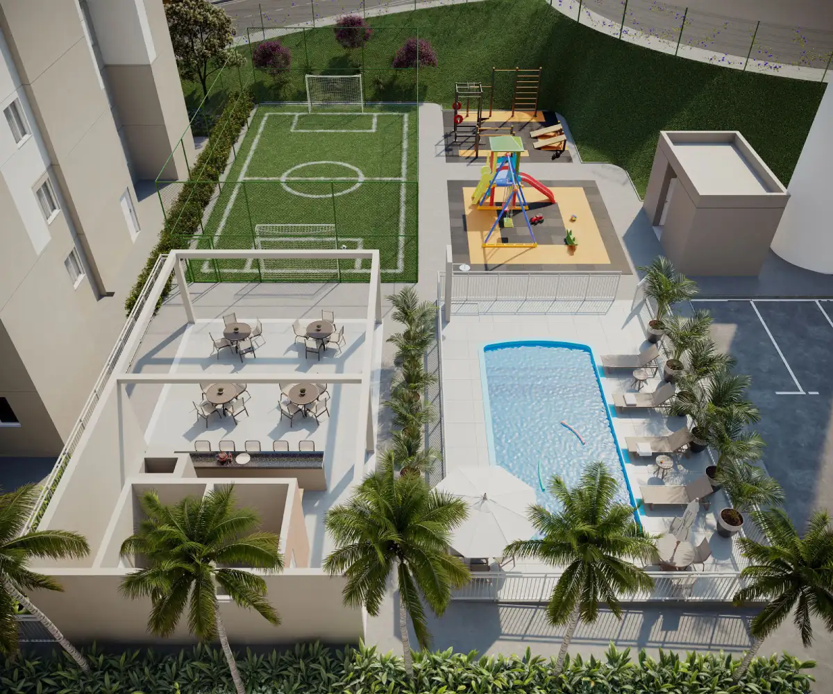 Apartamento de 2 Quartos em Sabará