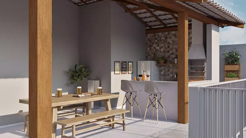 Apartamento de 2 quartos na região do Bairro Nacional em Contagem
